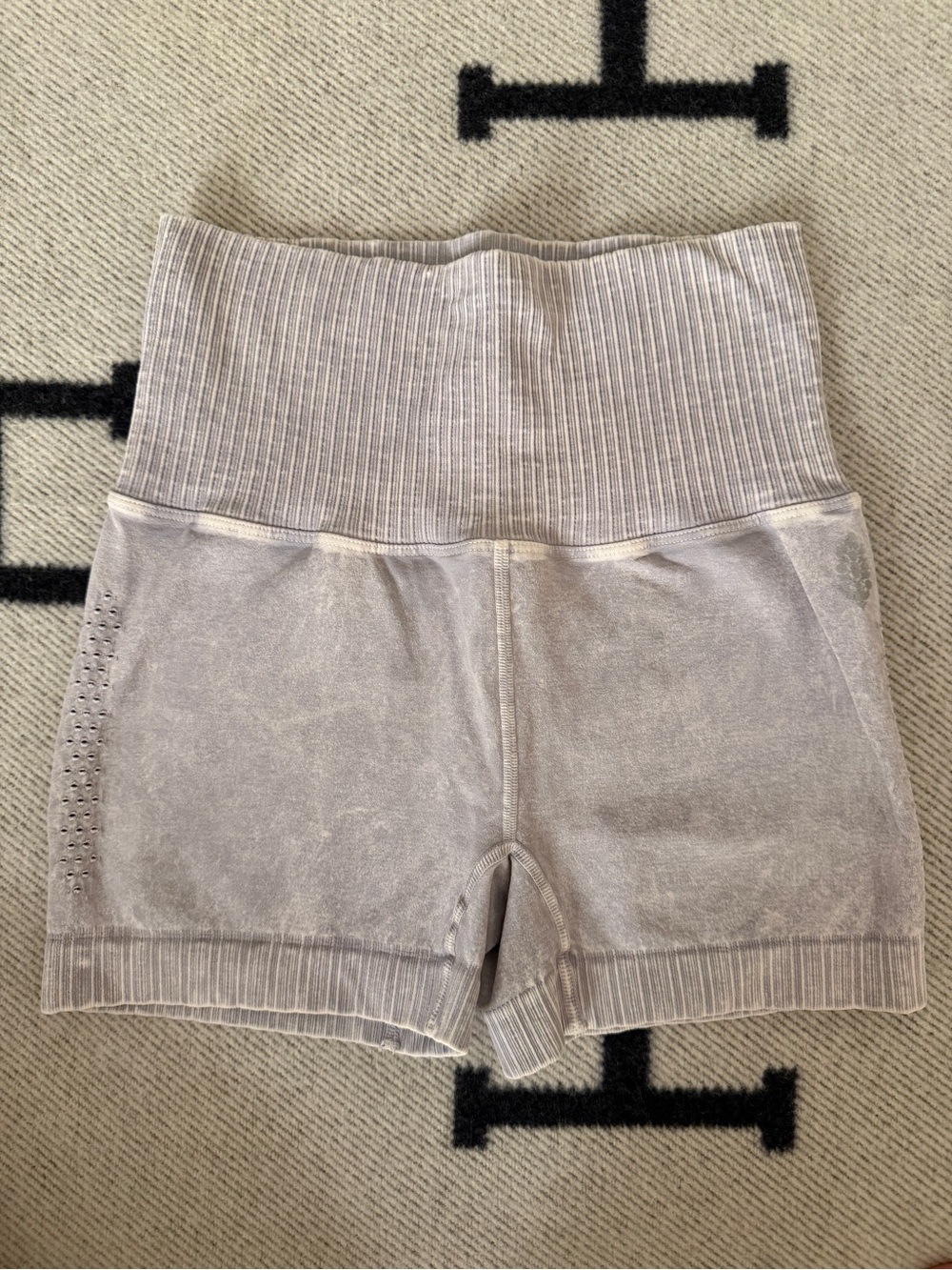 Free People Movement Good Karma Shorts in Iced Grey